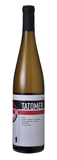 Tatomer Kick-on Ranch Riesling 4USL3S3 Santa Barbara County 2016