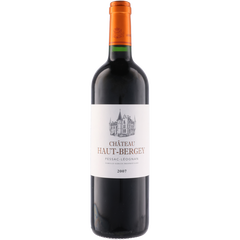 Mis En Bouteille Au Chateau Chateau Haut Bergey Rouge 2007