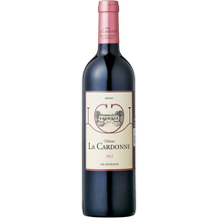 Les Domaines C.G.R. Chateau La Cardonne With Heart Label 2012