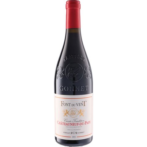 ドメーヌ・フォン・デュ・ヴァン Chateauneuf-Du-Pape Cuvee Tradition Rouge 2021