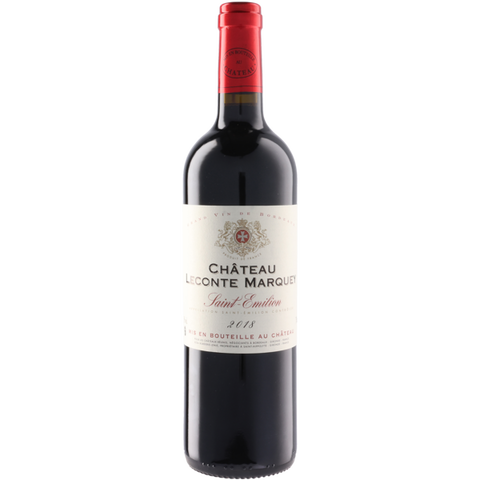 Mis En Bouteille Au Chateau Chateau Leconte Marquey 2018
