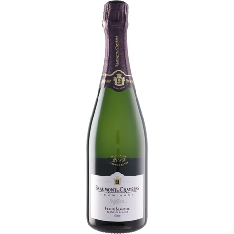 Champagne Beaumont Des Crayeres Fleur Blanche Blanc De Blancs Brut Millesime 2019