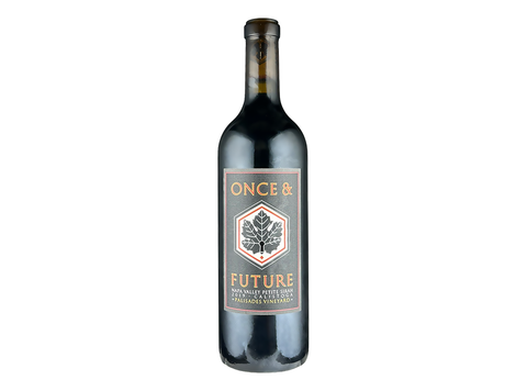Once &amp; Future Petite Sirah Palisades Vineyard Calistoga Napa Valley 2019