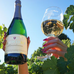 Glass-Wilson Creek Almondsecco Sparkling Wine NV