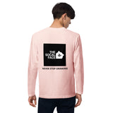 THE SOCAL FACE Long Sleeve T-shirt (Never Stop Drinking)
