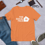 Big White Logo THE SOCAL FACE T-shirt