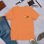 Colored Small Logo THE SOCAL FACE T-shirt