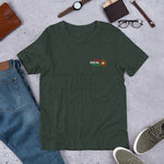 Colored Small Logo THE SOCAL FACE T-shirt