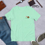 Colored Small Logo THE SOCAL FACE T-shirt