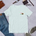 Colored Small Logo THE SOCAL FACE T-shirt