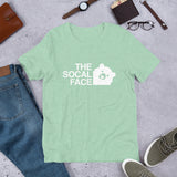 Big White Logo THE SOCAL FACE T-shirt