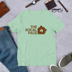 Big Brown Logo THE SOCAL FACE T-shirt