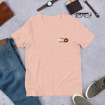 Colored Small Logo THE SOCAL FACE T-shirt