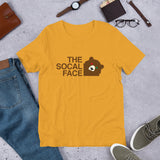 Big Brown Logo THE SOCAL FACE T-shirt