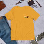 Colored Small Logo THE SOCAL FACE T-shirt