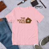 Big Brown Logo THE SOCAL FACE T-shirt