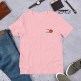 Colored Small Logo THE SOCAL FACE T-shirt