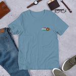 Colored Small Logo THE SOCAL FACE T-shirt