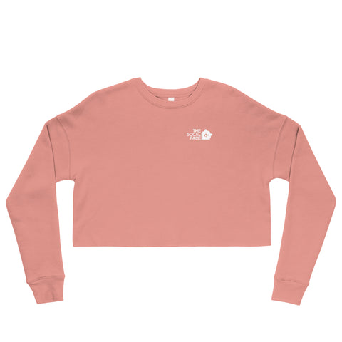 THE SOCAL FACE Crop Sweatshirt