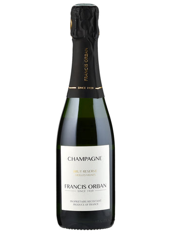 Champagne Francis Orban Cuvée Brut Resérve Vieilles Vignes 1/2 NV 375ml