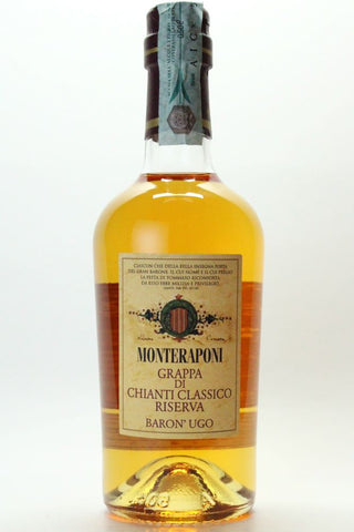 Monteraponi Grappa Di Chianti Classico Riserva “Baron Ugo” Nv 500ml
