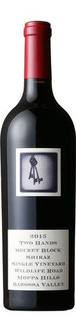 TWO HANDS WINES Two Hands Wines The Single vineyard Series SECRET BLOCK Shiraz 2015
