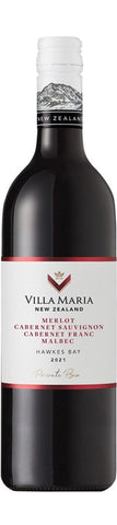 VILLA MARIA Private Bin Hawkes Bay Merlot Cabernet Sauvignon Malbec 2021