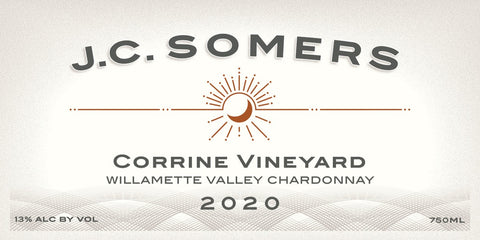 J.C. Somers Corrine Vineyard Chardonnay Chehalem Mountains 2020