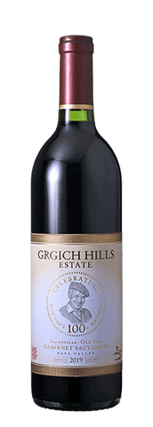 Grgich Hills Estate Yountville Old Vine Cabernet Sauvignon Estate Grown Napa Valley 2019