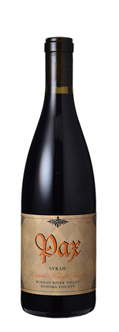 Pax Syrah Castelli-Knight Ranch Russian River Valley 2016