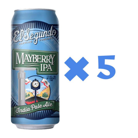エル セグンド メイベリー アイピーエー 5本セット/ El Segundo Mayberry IPA 5 sets