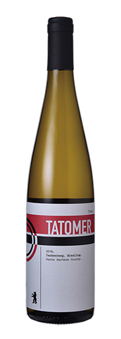 Tatomer Vandenberg Riesling Santa Barbara County 2017