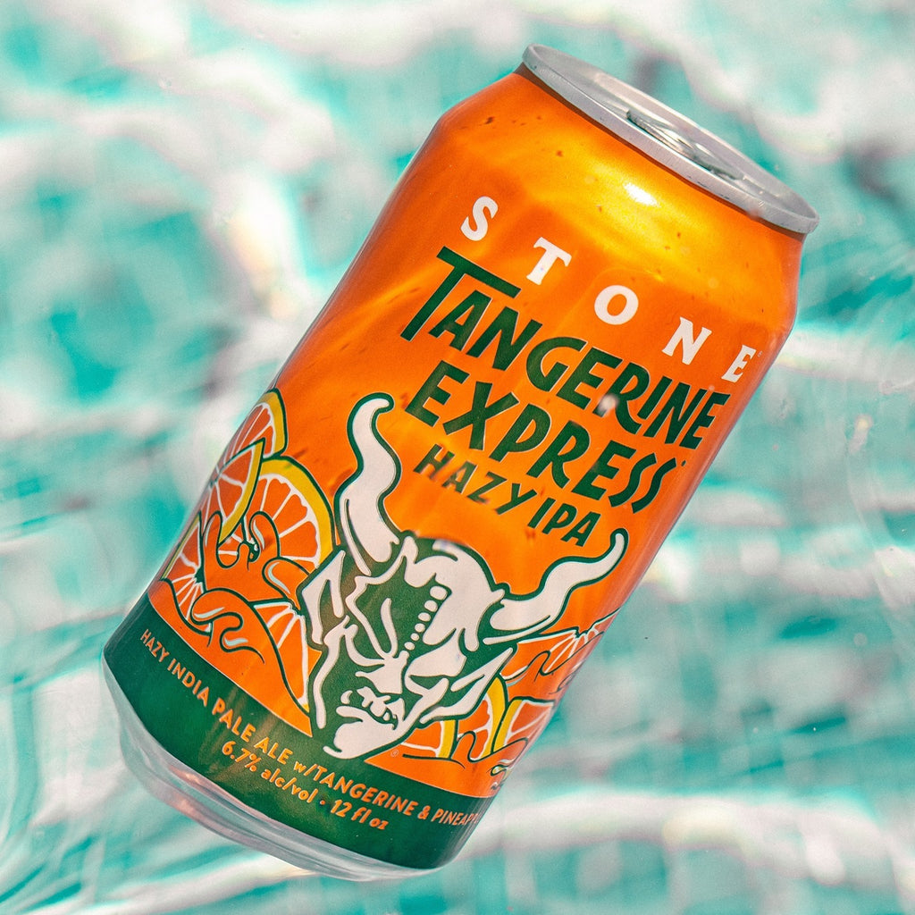 Stone Tangerine Express Hazy IPA SoCalization Inc